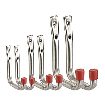 CONNEX SET VAN VERSCHILLENDE WANDHAKEN 6st