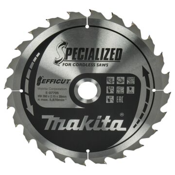 Makita E-07705 Cirkelzaagblad hout