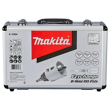 Makita E-12304 Gatzaagset 7-delig snelwissel 19-57mm