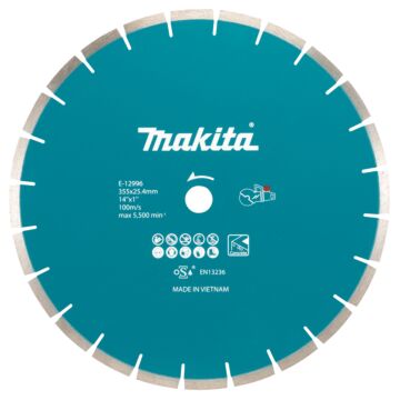 Makita E-12996 Diamantschijf 355x2,8x25,4mm