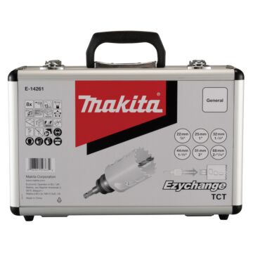 Makita E-14261 Gatzaagset 8-delig hout/metaal/steen
