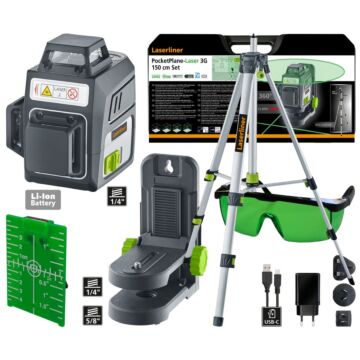 Laserliner PocketPlane-Laser 3G Set 150 cm 036.703A