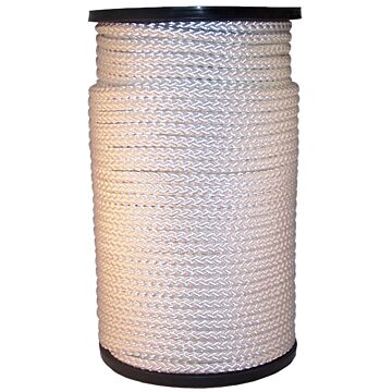 Chr. Muller Touw Nylonkoord 4 mm 100 m wit haspel