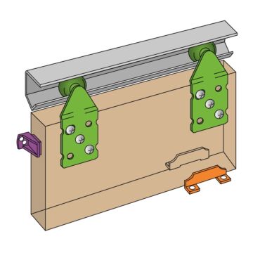 Henderson Verpakte set Single top, 1500mm