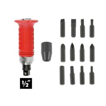 008026 Slagschroevendraaier set 14 dlg profi