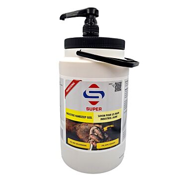 SuperCleaners Industrie Handzeep Geel 3L met pomp