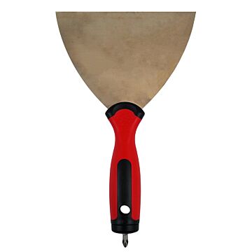 HET MELKMEISJE Plamuurmes 150mm RVS kunst. heft+bit PH2