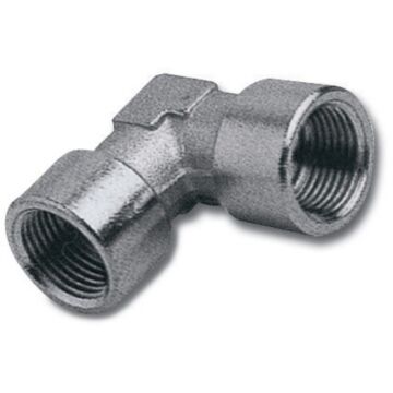 Knie 2x 1/2"F  persluchtfitting