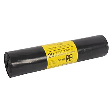 Talen Tools Vuilniszak Komo 60L 20 stuks