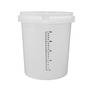 Gripline-O Kuip 30 L MF naturel, druk; L-Scala