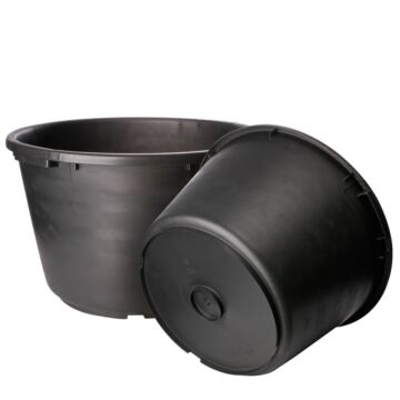 Kreuwel Plastics Almelo BV. Speciekuip 45 liter 'zwaar model' zwart