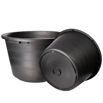 Kreuwel Plastics Almelo BV. Speciekuip 65 liter. 'zwaar model' zwart