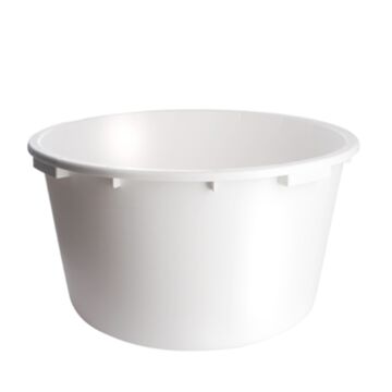 Kreuwel Plastics Almelo BV. Speciekuip 65 liter. 'zwaar model' wit