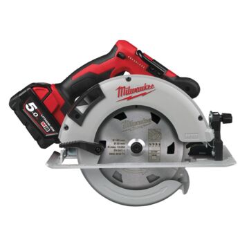 Milwaukee M18 koolborstelloze 66mm cirkelzaagmachine voor hout en kunststof M18 BLCS66-502X
