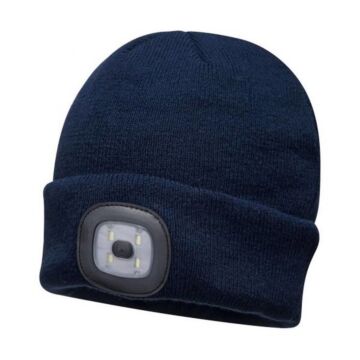 Beanie met  LEDlamp