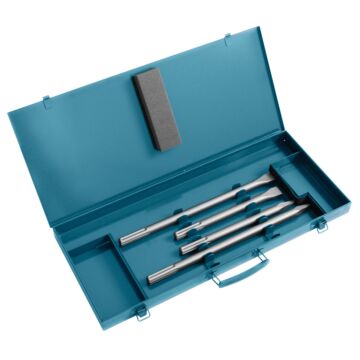 Makita P-18013 Boor-/beitelset 4-delig