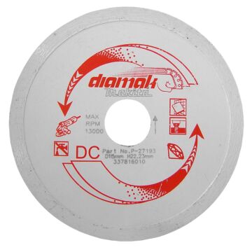 Makita P-27224 Diamantschijf 180x22,2mm