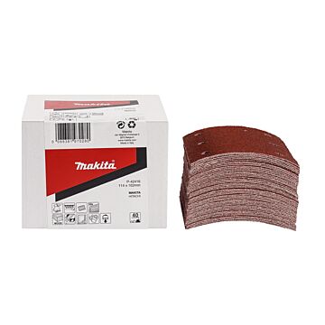Makita P-42416 Schuurvel 114x102 K40 Red Velcro