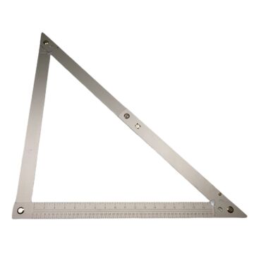 Bouwhaak, winkelhaak opvouwbaar 600mm