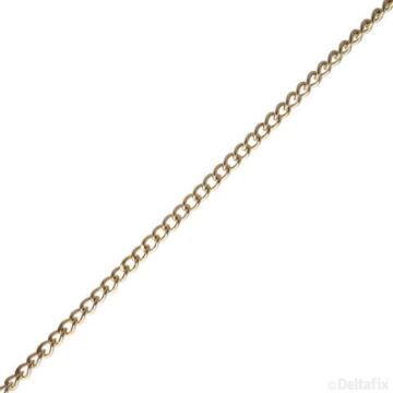 SCHAKELKETTING GEDRAAID VERMESS. 4X1.5MM per meter