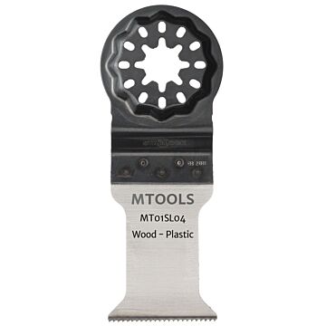 Mtools Multitool invalzaagblad HCS Standaard 18tpi 35x50mm. Starlock MT01SL04