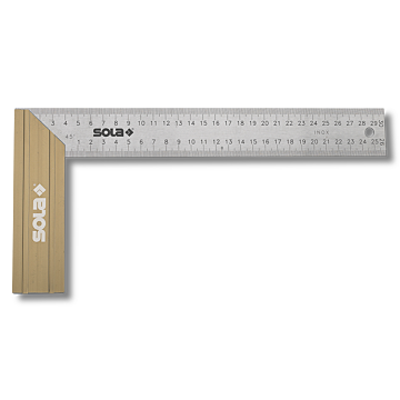 Sola Winkelhaak SRB250 ALU/RVS 250x145 mm.