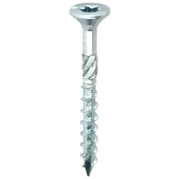 Woodies® Ultimate 5.0x 40 deeldraad platverzonken kop T-25 verzinkt