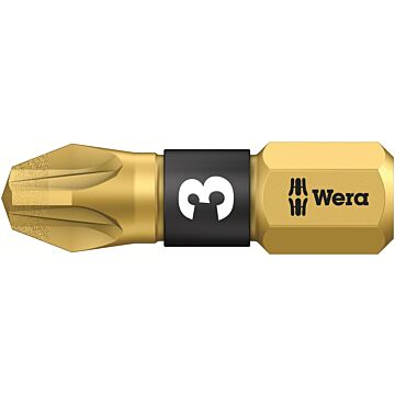 SCHROEFBIT POZIDRIVE® KRUISKOP PZ3 WERA - 855/1 BDC BITS 