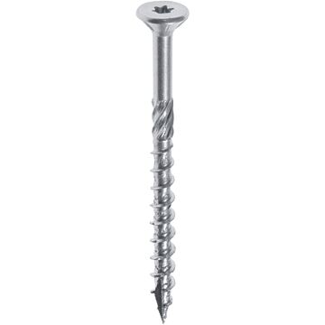 Woodies® Ultimate scharnierschroef 4.5x 40 voldraad platverzonken kop T-20 verzinkt