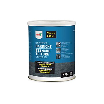 Tec7 WP7-101 Universeel Dakdicht blik 750ml