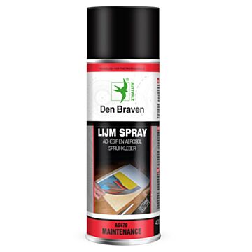 Zwaluw / Den Braven Lijmspray 400ml, 12009736