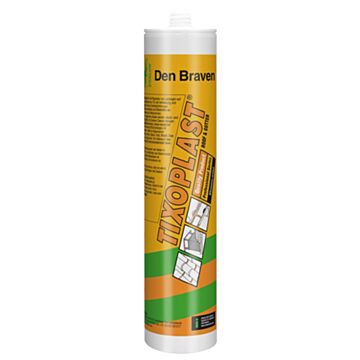 Zwaluw / Den Braven Tixoplast® bitumen afdichtingskit, 310 ml Zwart