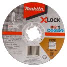 Makita E-00418 Doorslijpschijf X-LOCK 125x22,23x1,2mm RVS