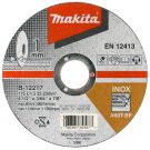 Makita B-12217 Doorslijpschijf 115x22,23x1,0mm RVS