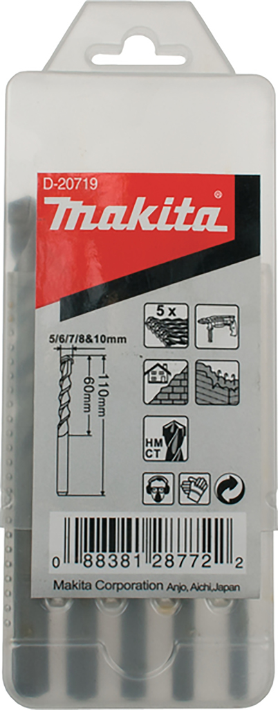 Makita D-20719 Steenborenset 5-delig | Mtools