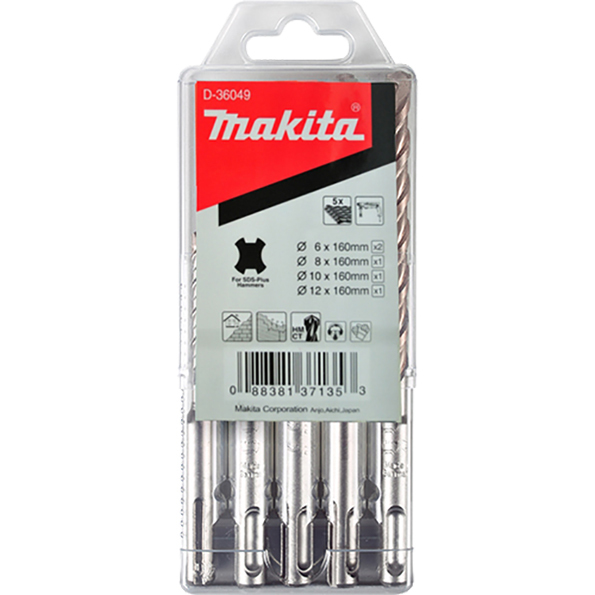 Makita D-36049 Betonborenset 5-delig | Mtools