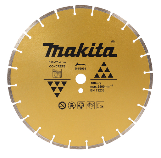 Makita D-56998 Diamantschijf 350x25,4x3,0mm | Mtools