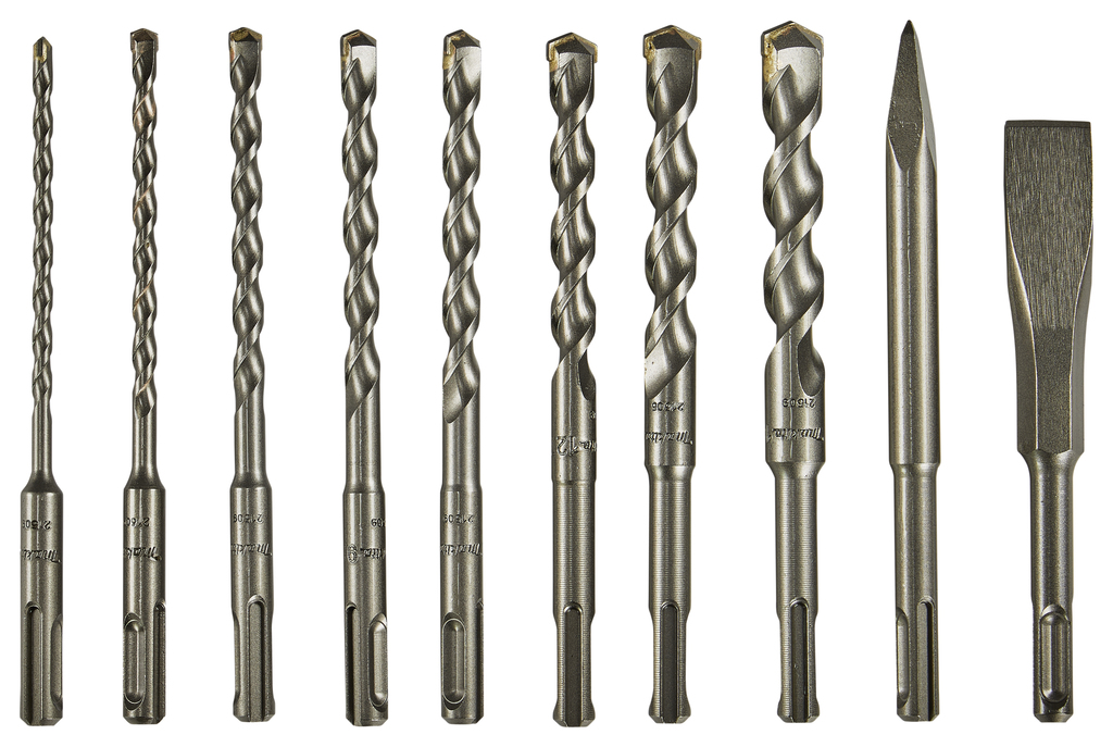 Makita D-57059 Boor-/beitelset 10-delig | Mtools