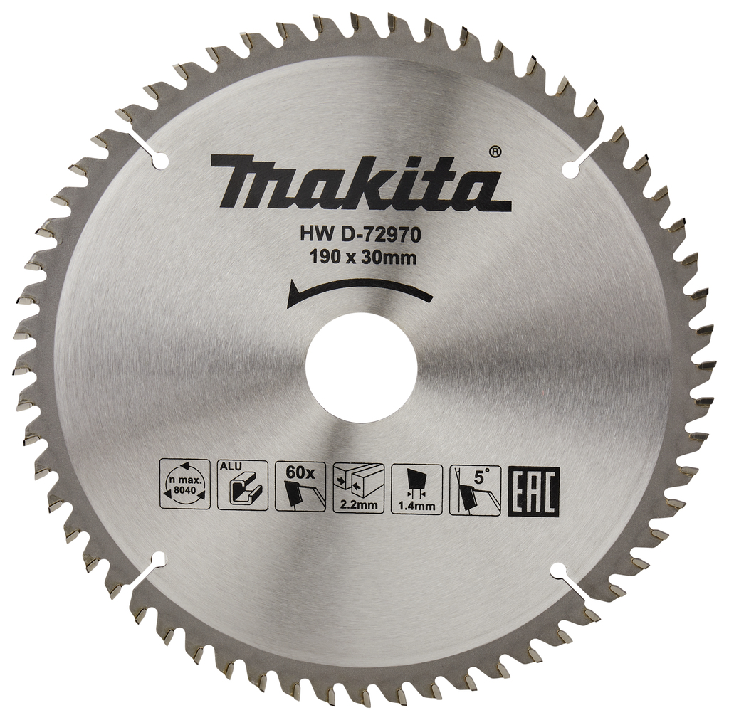 Makita D-72970 Cirkelzaagblad Aluminium | Mtools