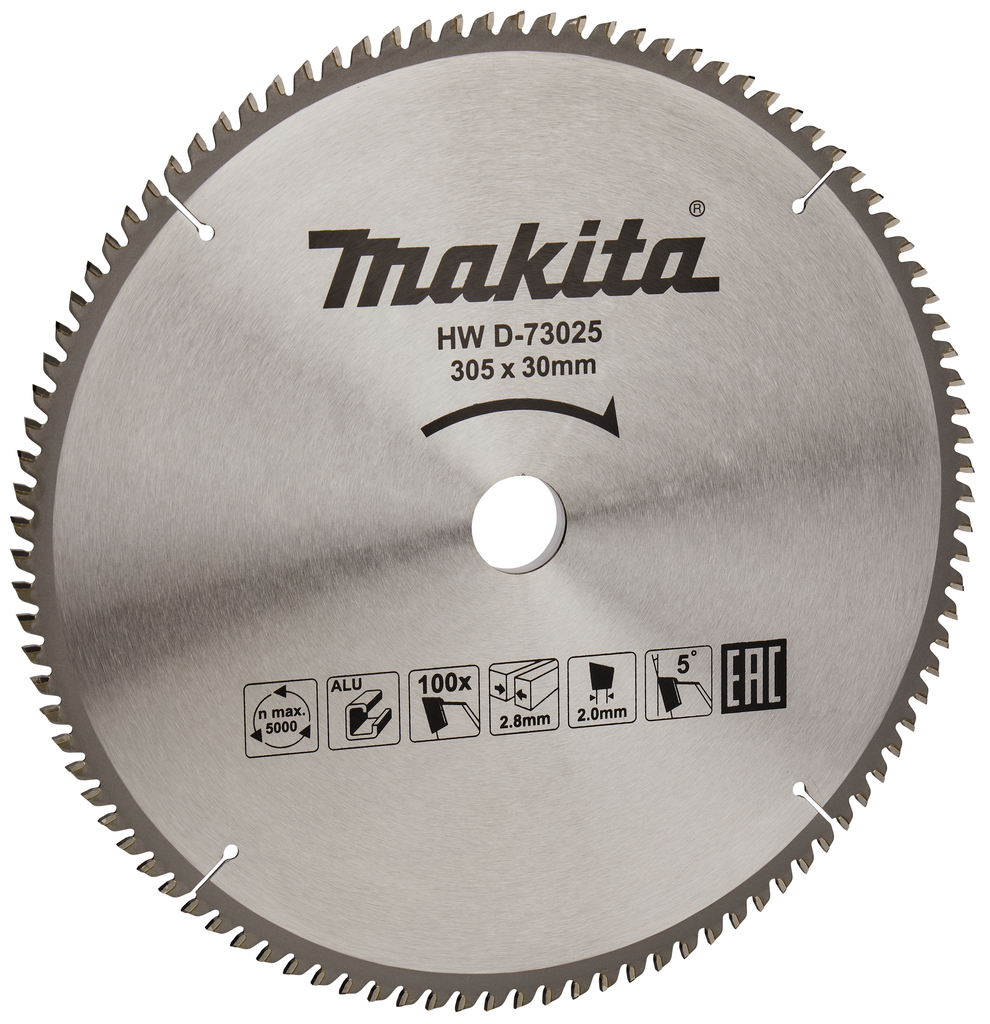 Makita D-73025 Afkortzaagblad Aluminium | Mtools
