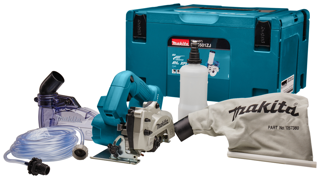 Makita DCC501ZJ 18 V Diamantsnijder nat en droog 125 mm | Mtools
