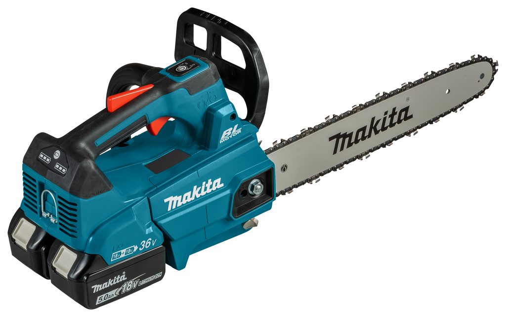 Makita DUC356PT2 LXT 2x18 V Tophandle kettingzaag 35 cm | Mtools