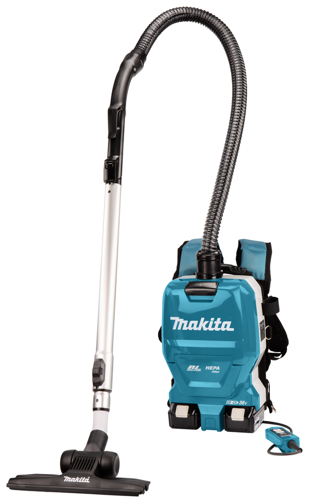 Makita DVC261TX22 2x18 V Rugstofzuiger voor schoonmaak | Mtools