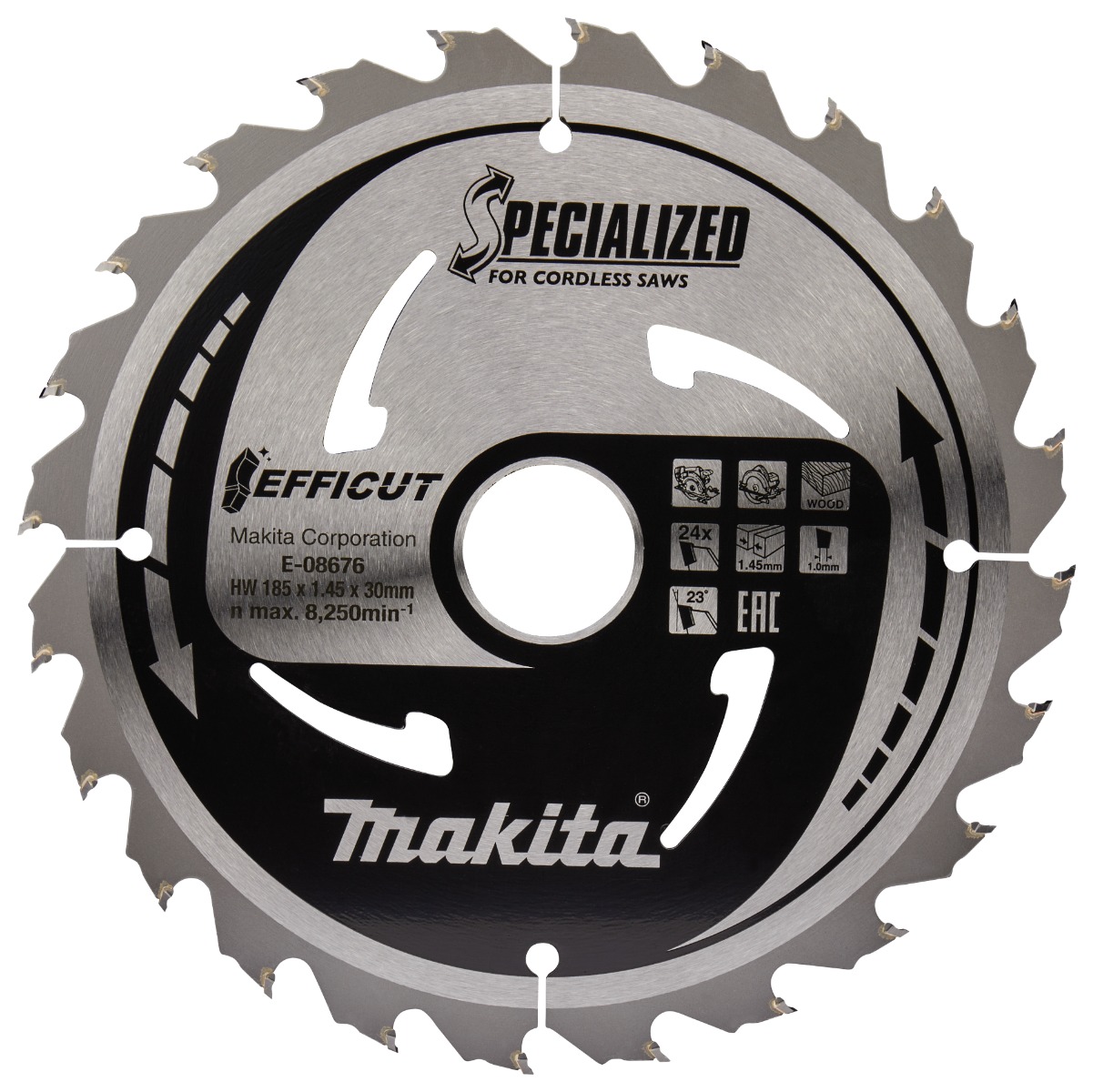 Makita E-08676 Cirkelzaagblad Hout | Mtools
