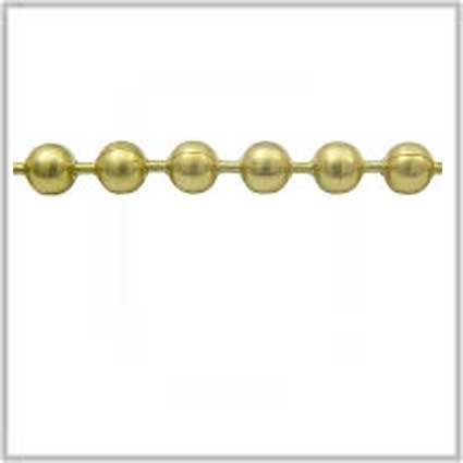 KOGELKETTING MESSING 3.6MM PER METER | Mtools