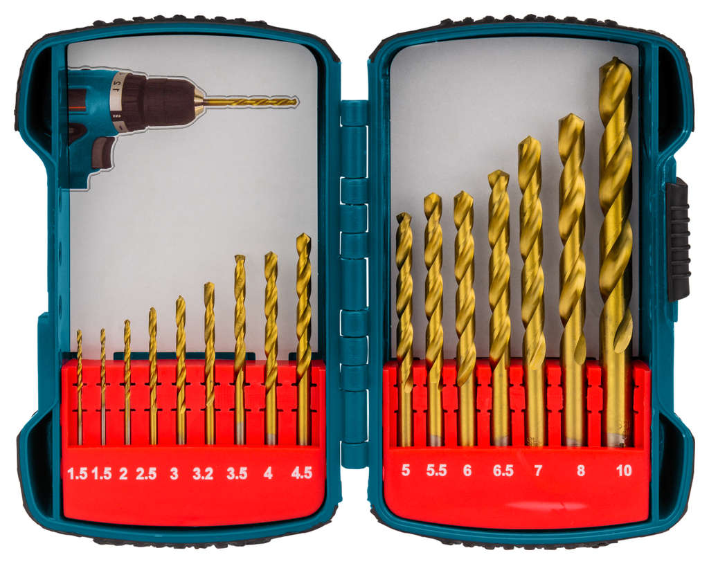 Makita P-51873 Metaalborenset HSS-TiN 16-delig | Mtools