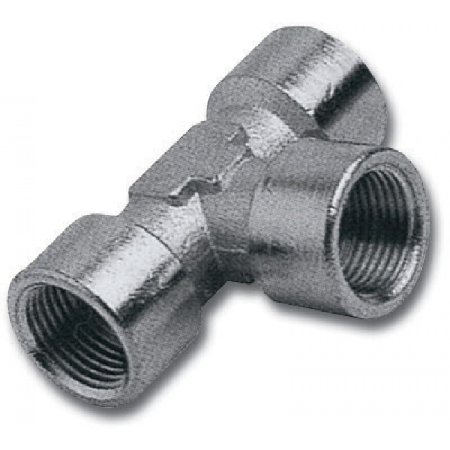 T-stuk messing 3x 1/4"F | Mtools