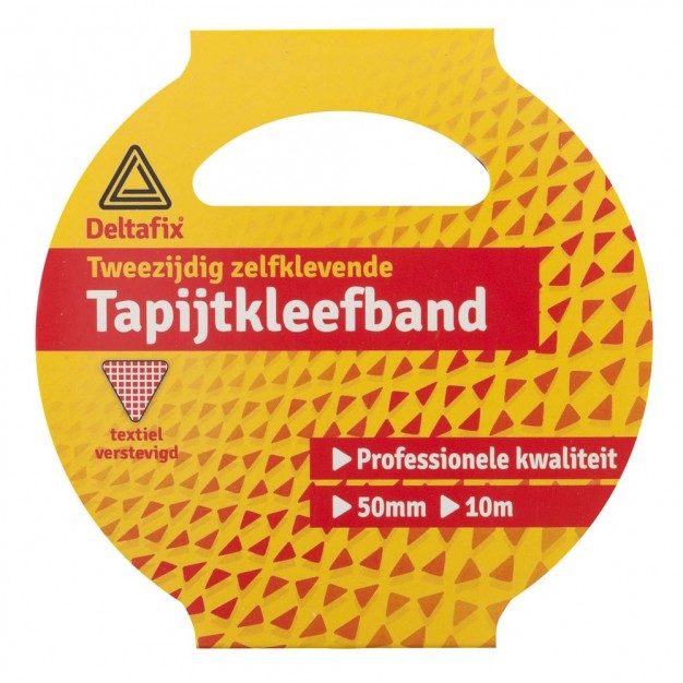 DUBBELZIJDIGE TAPIJTTAPE, TAPIJTKLEEFBAND 10M. 50MM | Mtools