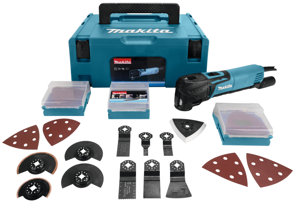 Makita TM3010CX2J 230 V Multitool | Mtools met grote korting