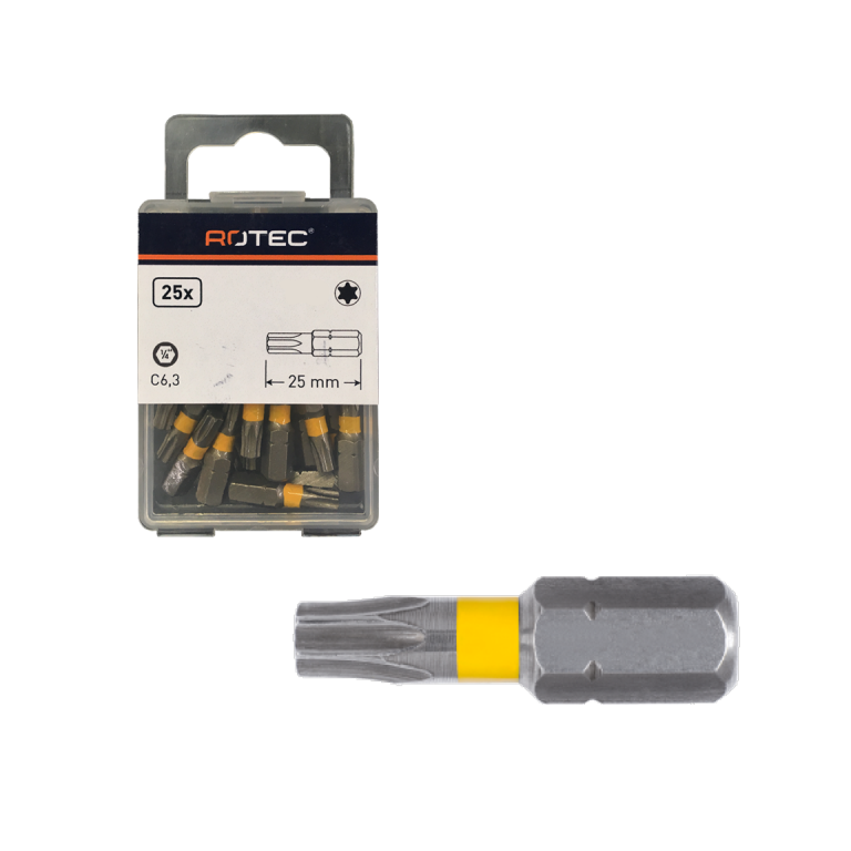 Schroefbit torx Rotec T30 x 25 Box | Mtools